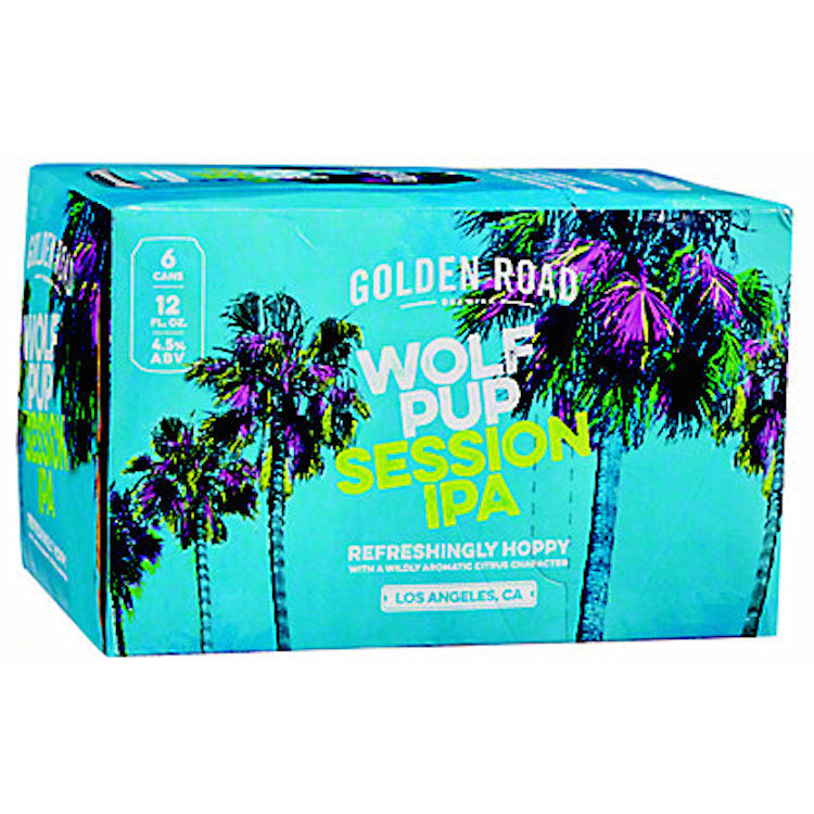 Golden Road Wolf Pup Sess IPA 6 Pack Cans