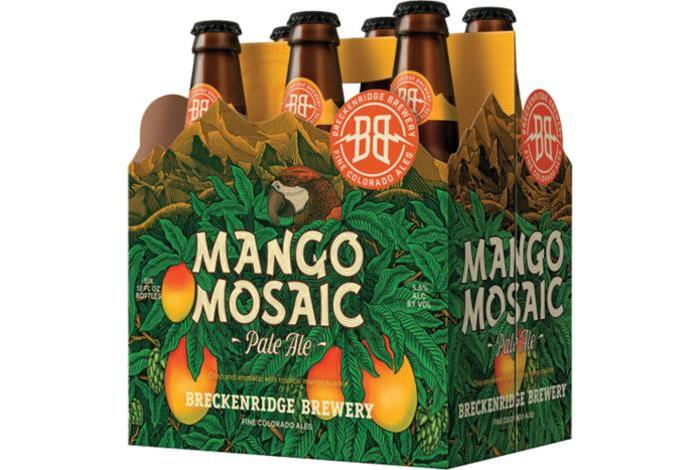 Breckenridge Mango Mosaic 6 Pack Bottles