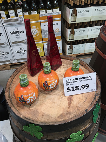 Captain Morgan Jack O Blast Pumpkin