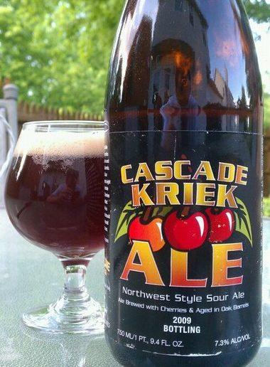 Cascade Brew Kriek Bottle