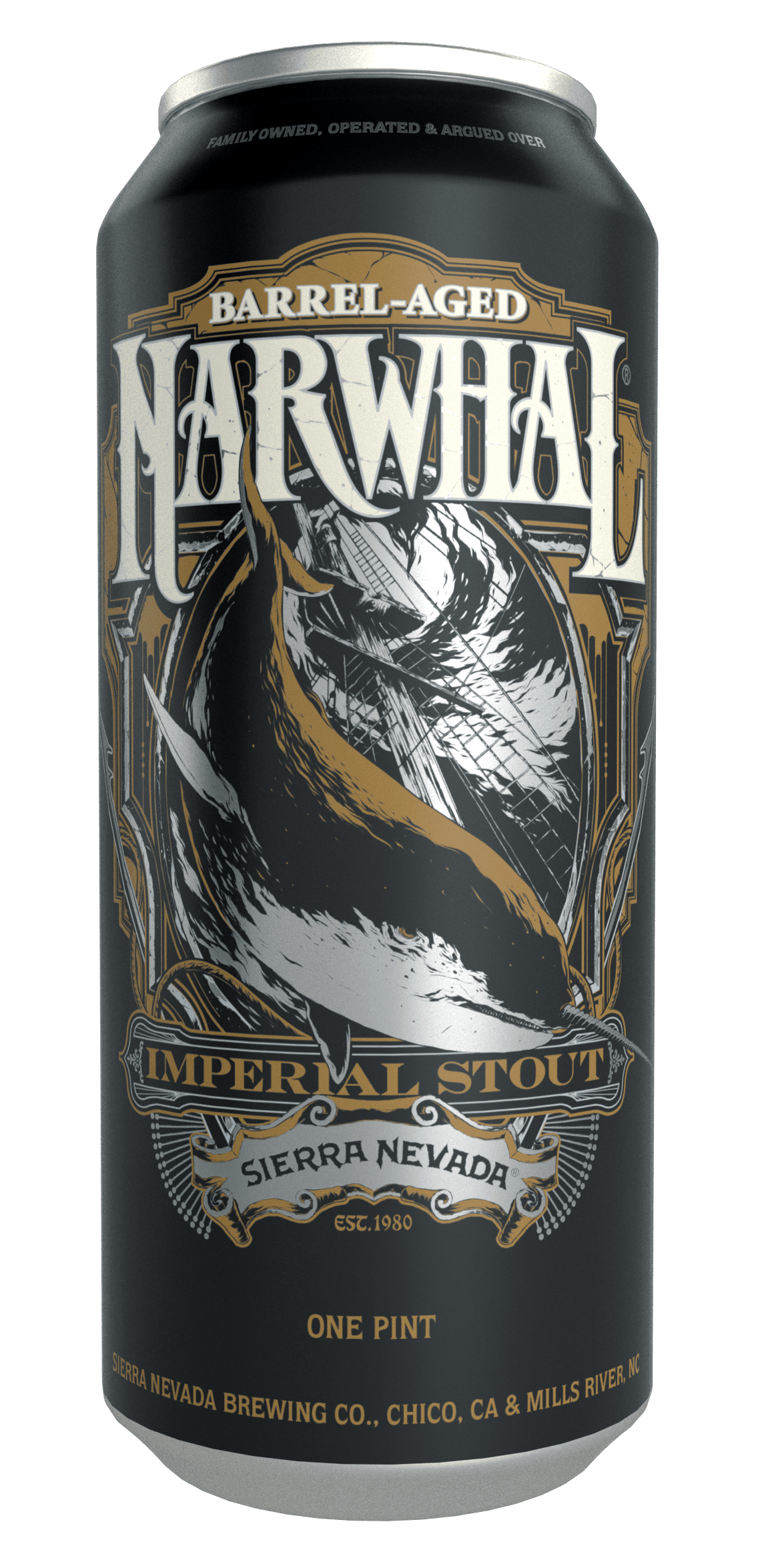 Sierra Nev Narwhl Barrel Aged Bottles