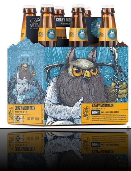 Crazy Mountain Brew Snow Cat 6 Pack Bottles