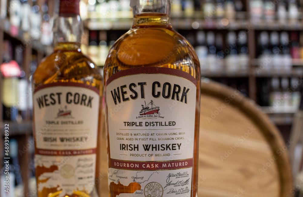 West Cork Classic Bourbon Cask Irish Whiskey