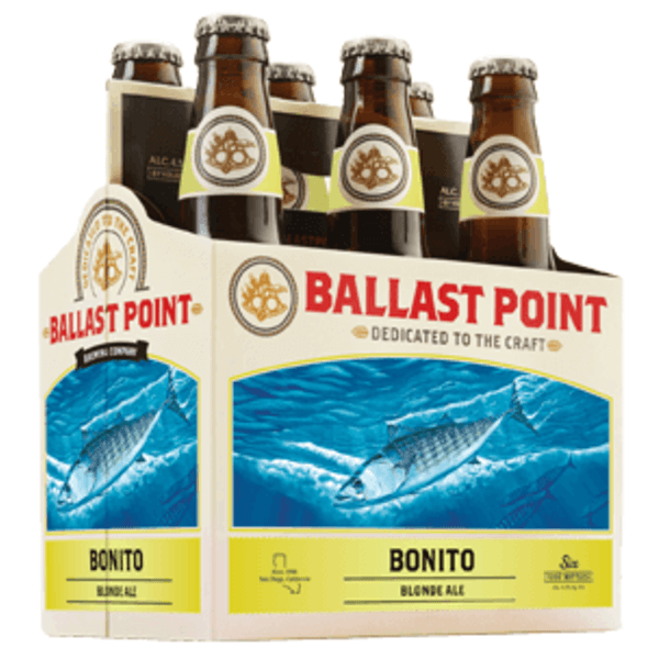 Ballast Pt Bonito Blonde 6 Pack Cans