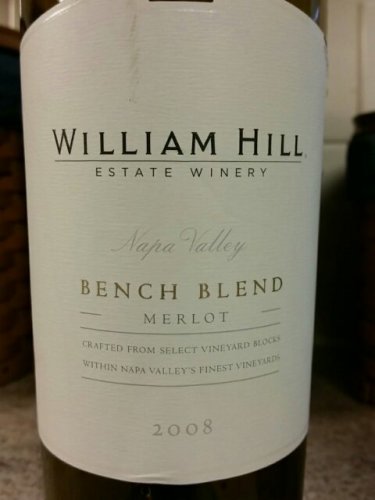 William Hill Bench Blend Red Blend