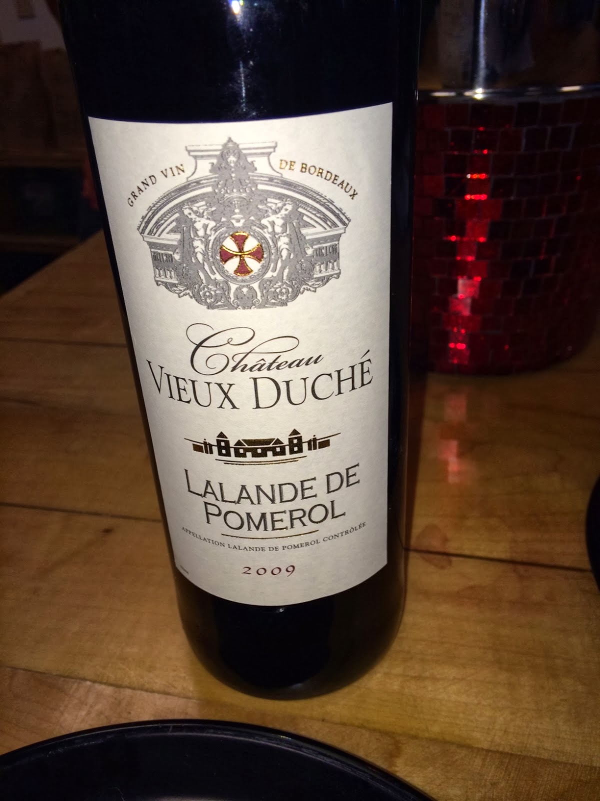 Chateau Vieux Duche Lalande De Pomer Bordeaux Red