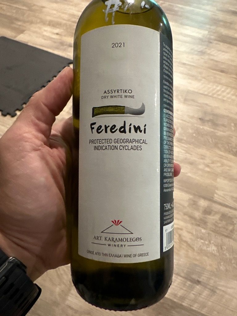 Karamolegos Feredini Assyrtiko White Blend