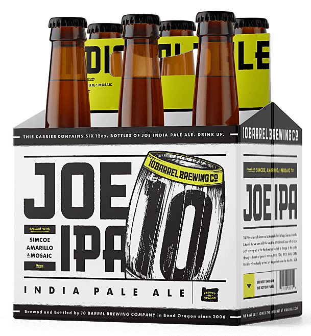 Ten Barrel Joe IPA 6 Pack Bottles
