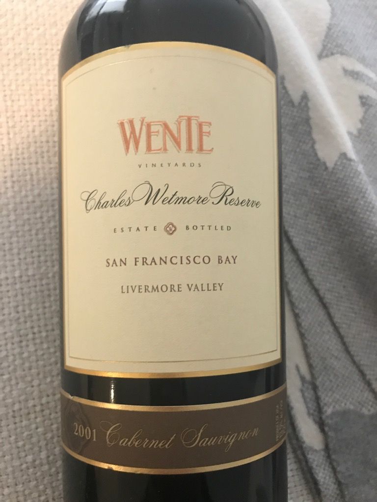 Wente Livermore Valley Cabernet Sauvignon
