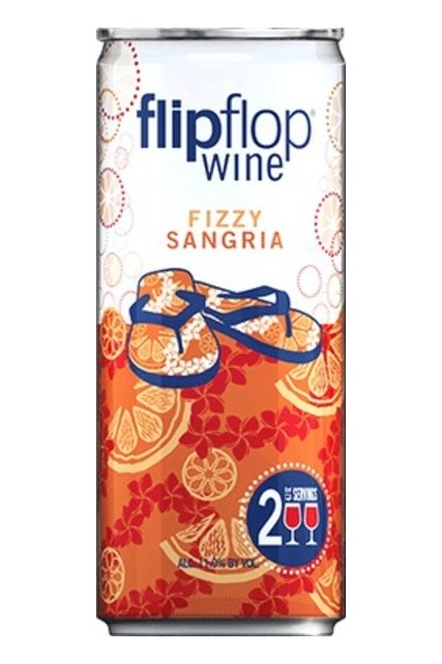 Flipflop Fizzy White Sangria 4 Pack Cans