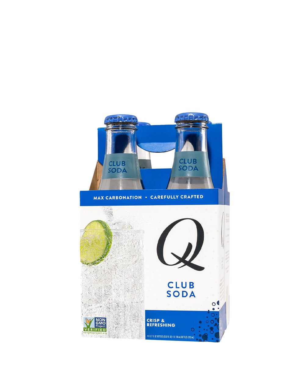 Q Club Soda 4 Pack Cans