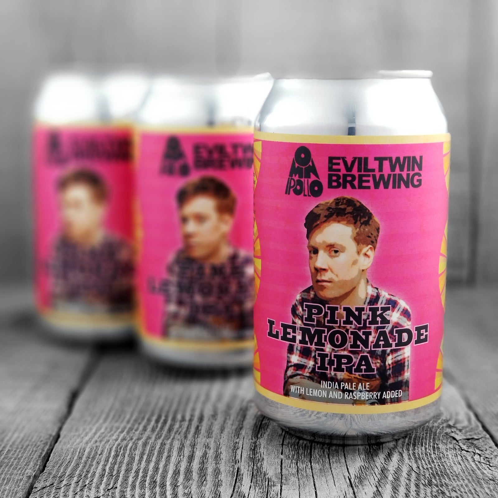 E T Brew/ Omnip Pink Lemonade I 4 Pack Cans