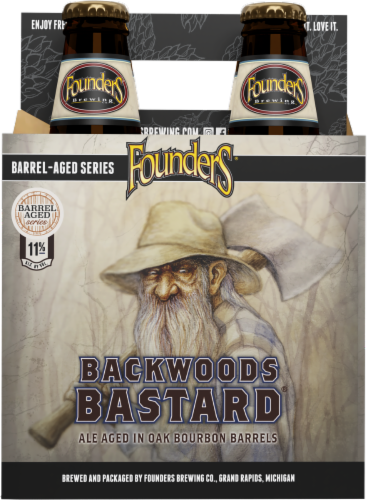 Founders Backwood Bastard Bottles