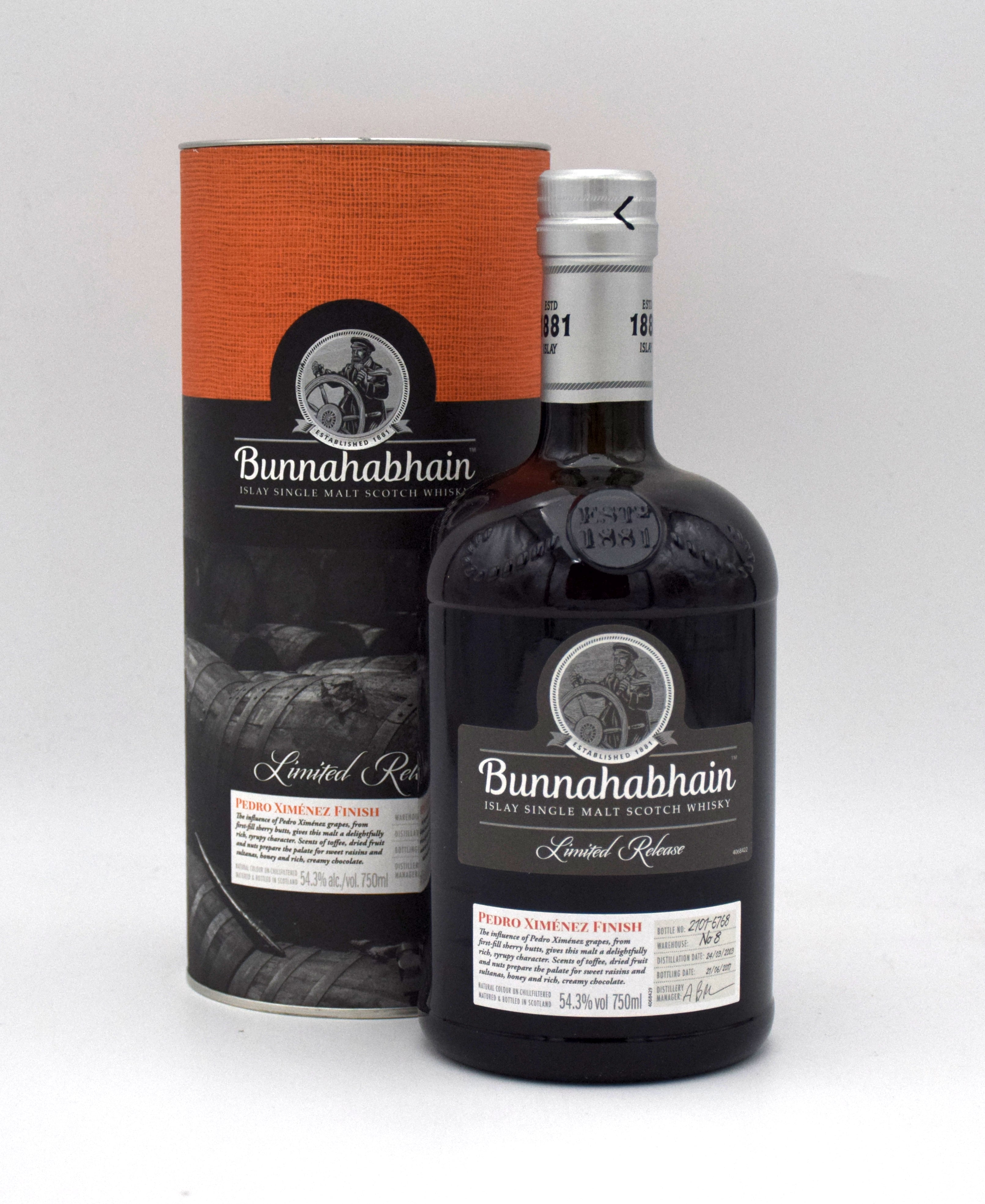 Bunnahabhain Ped Ximenez Single Malt