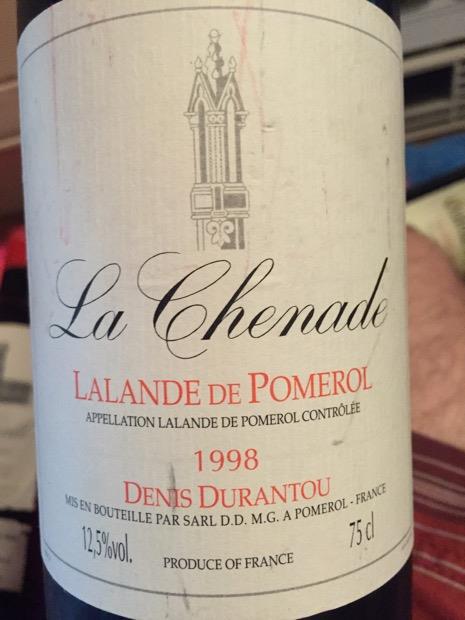 La Chenade Lalande De Pomerol Bordeaux Red