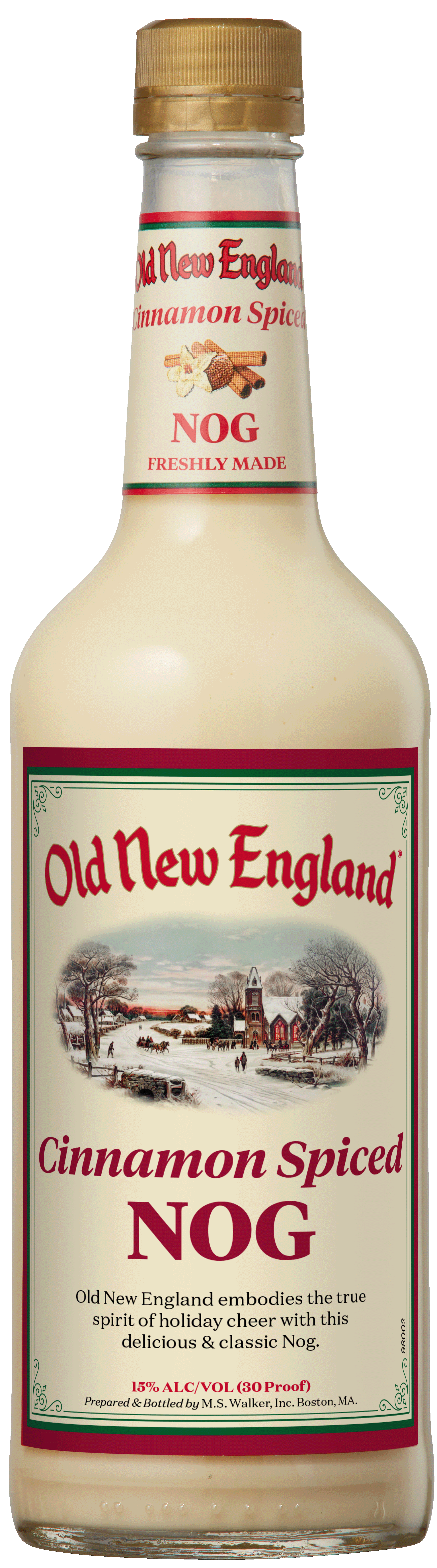 Old New England Egg Nog Cinnamon Spiced