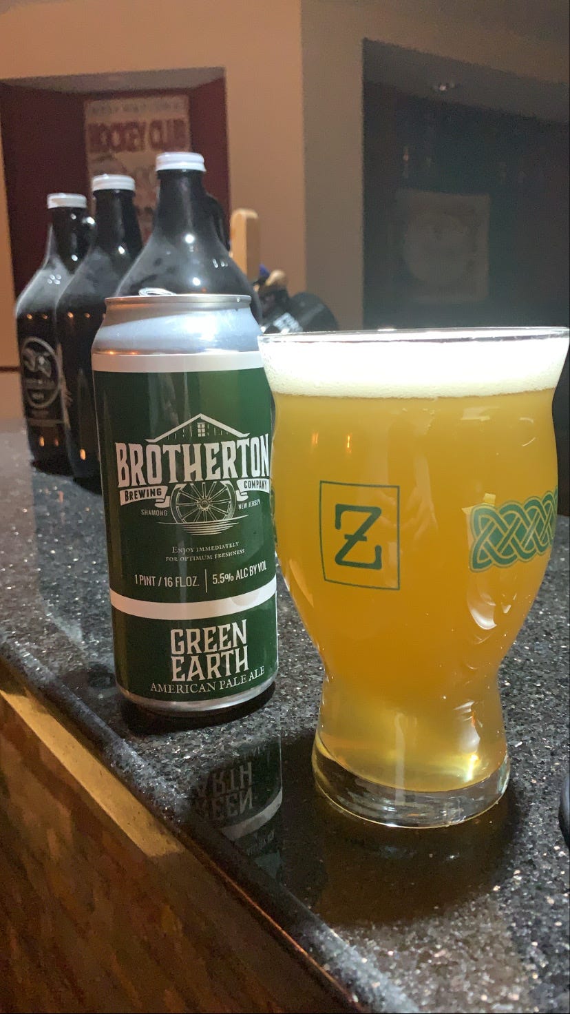 Brotherton Brew Green Earth 1/6 Keg