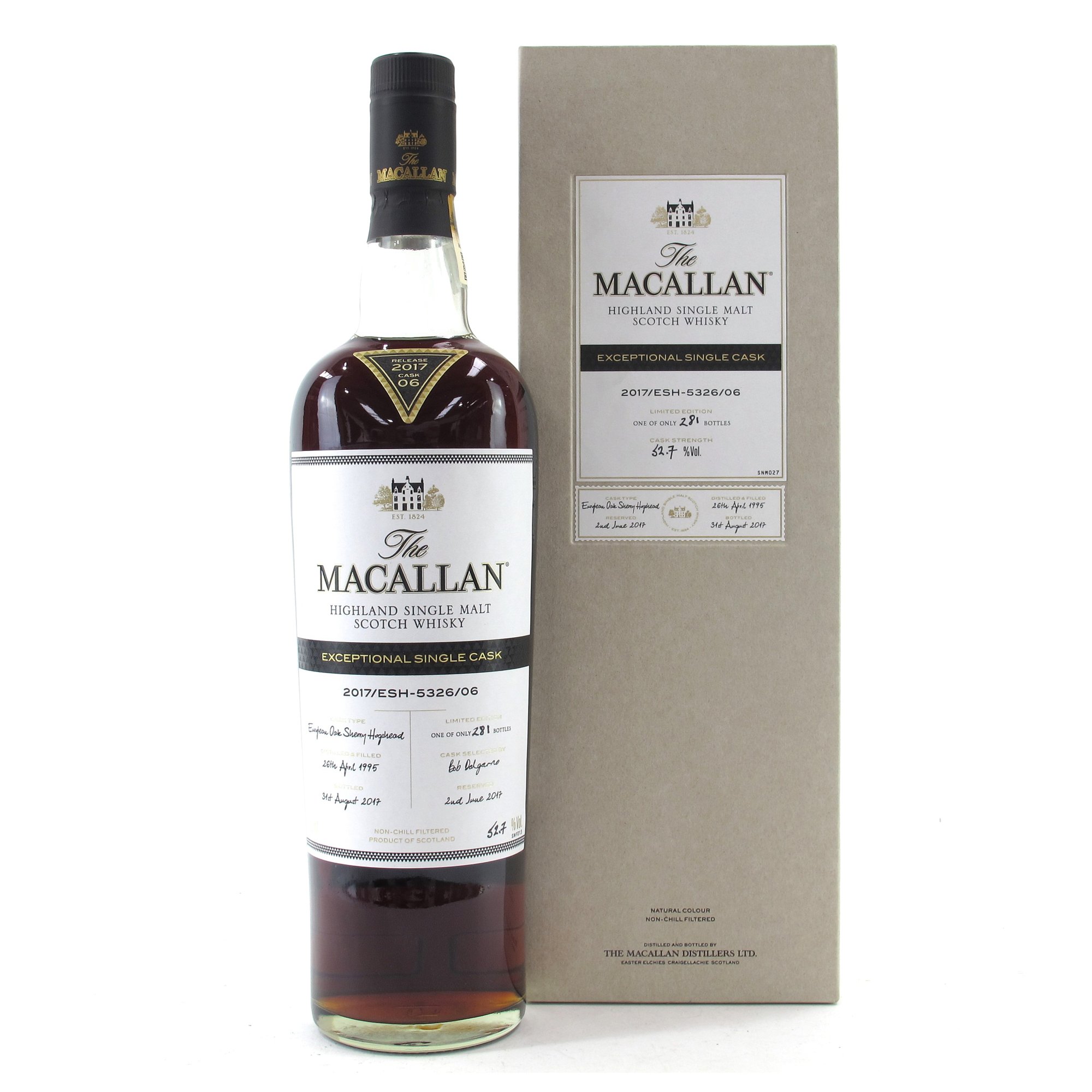 Macallan Excep Cask 5326 Single Malt