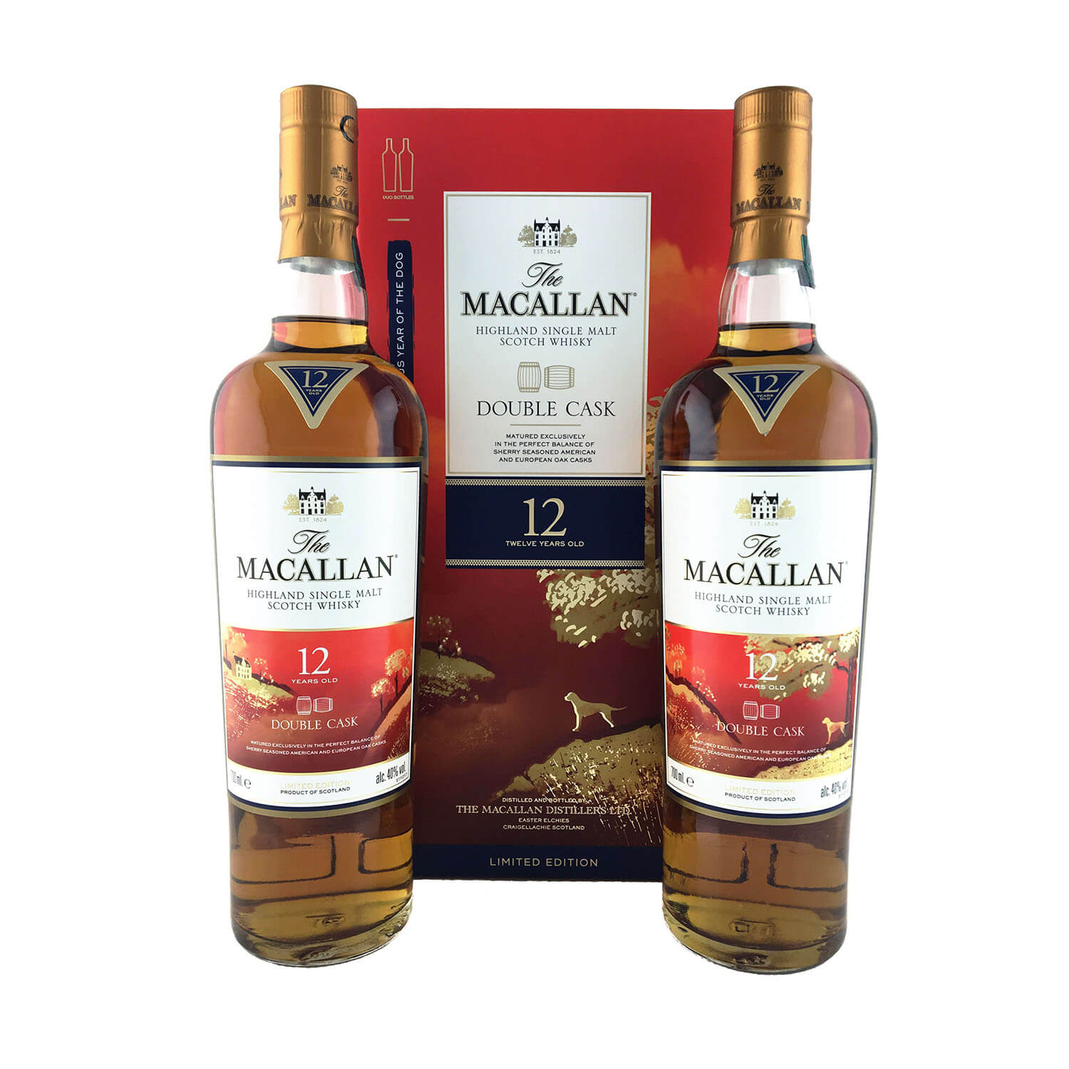 Macallan 12 Years Double Cask Chinese Single Malt 2blt