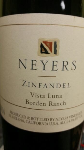 Neyers Vista Luna Zinfandel