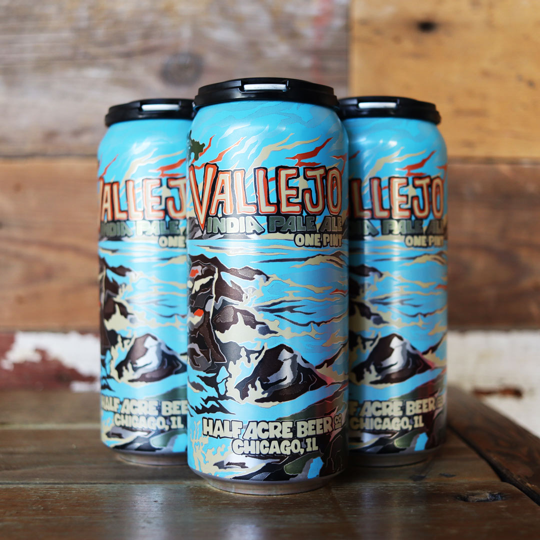 Half Acre Gone Away/Vallejo 4 Pack Cans