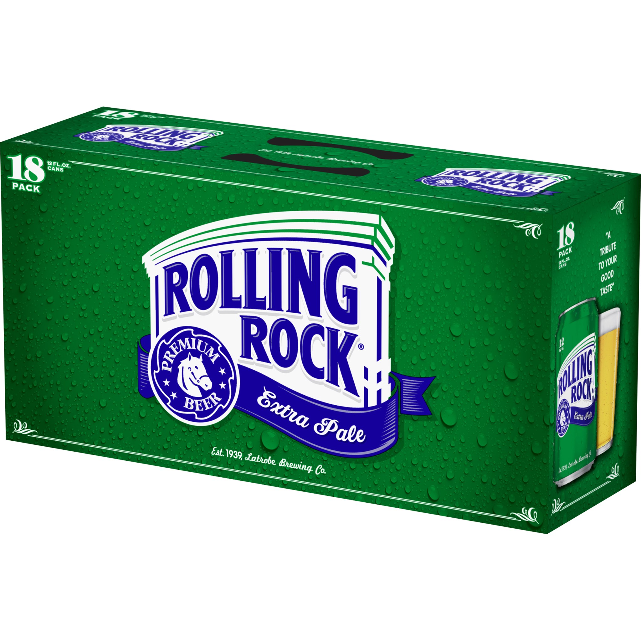 Rolling Rock 18 Pack Cans