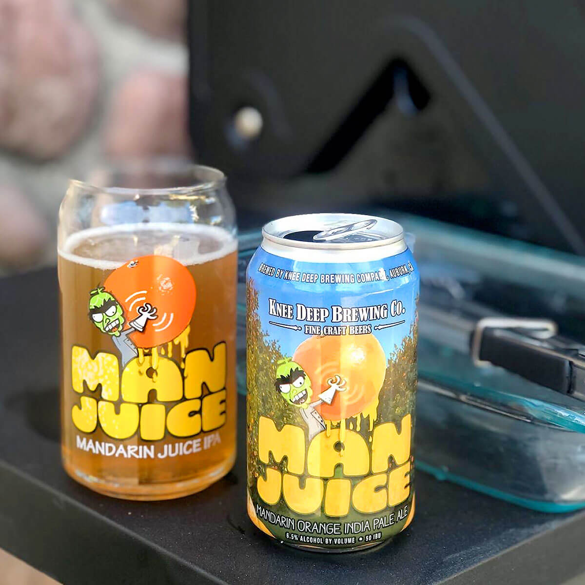 Knee Deep Brew Man Juice 4 Pack Cans
