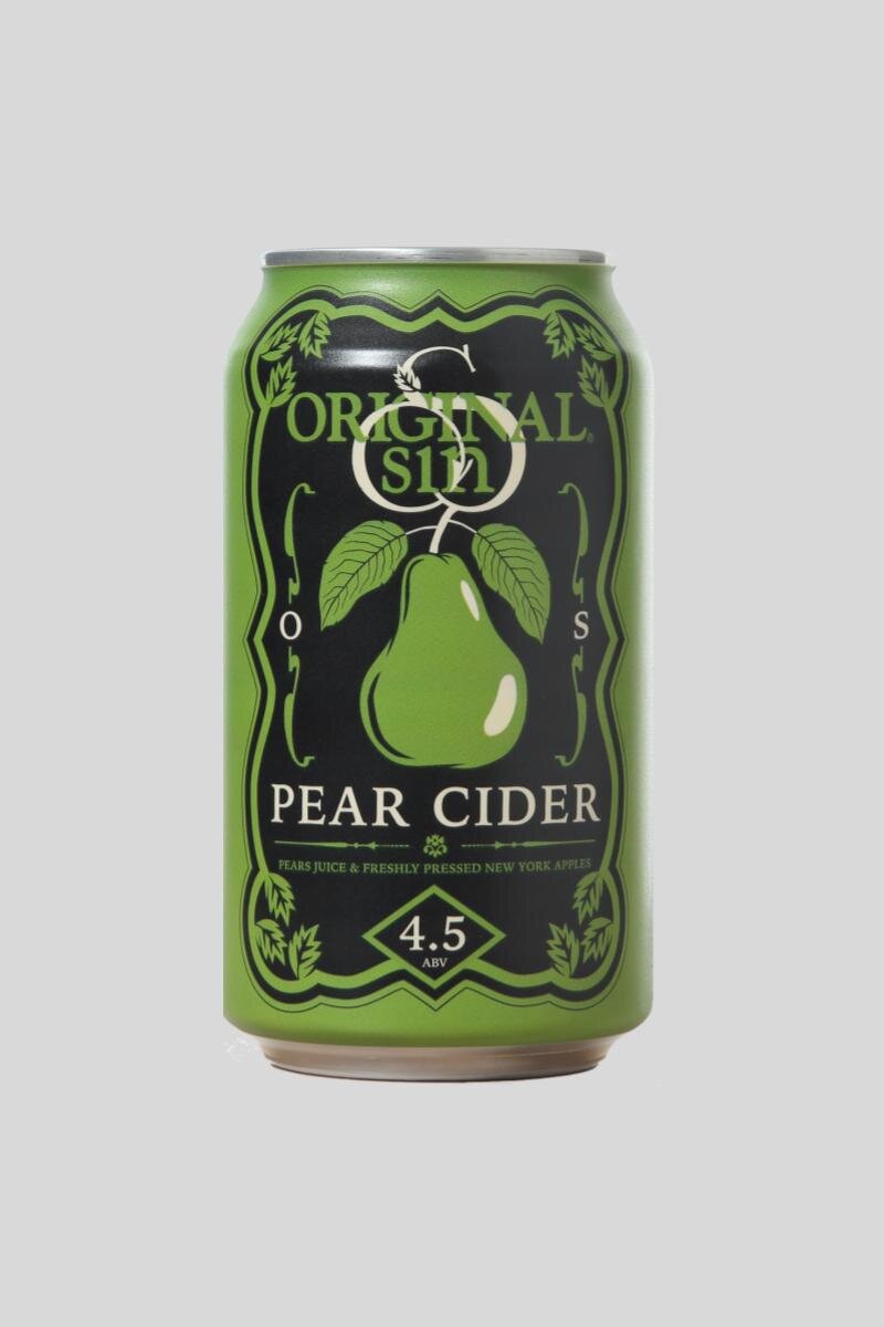 Original Sin Pear Cider 6 Pack Cans