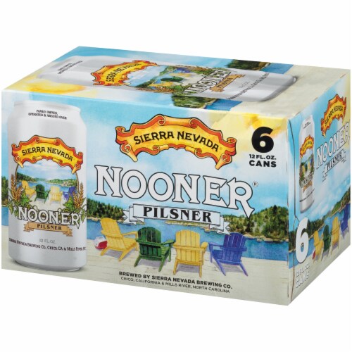 Sierra Nevada Nooner Pilsner 6 Pack Cans