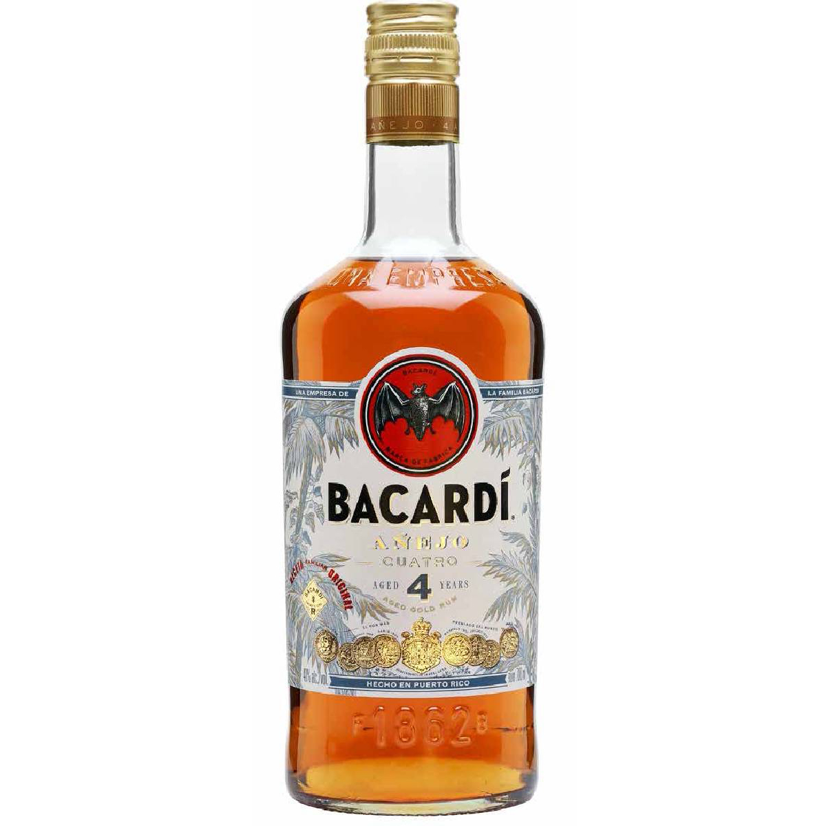 Bacardi Añejo Cuatro Aged 4 Years