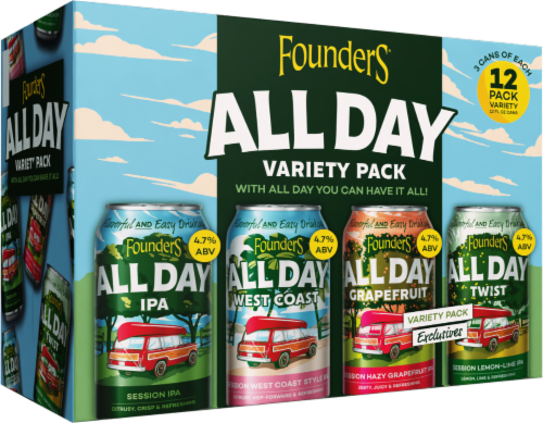 Founders Pc/Azaca/Mosiac 6 Pack Cans