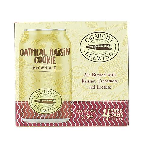 Cigar City Oatmeal Raise Cooki 4 Pack Cans