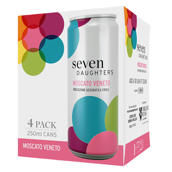 Seven Daughters Moscato 4 Pack Cans