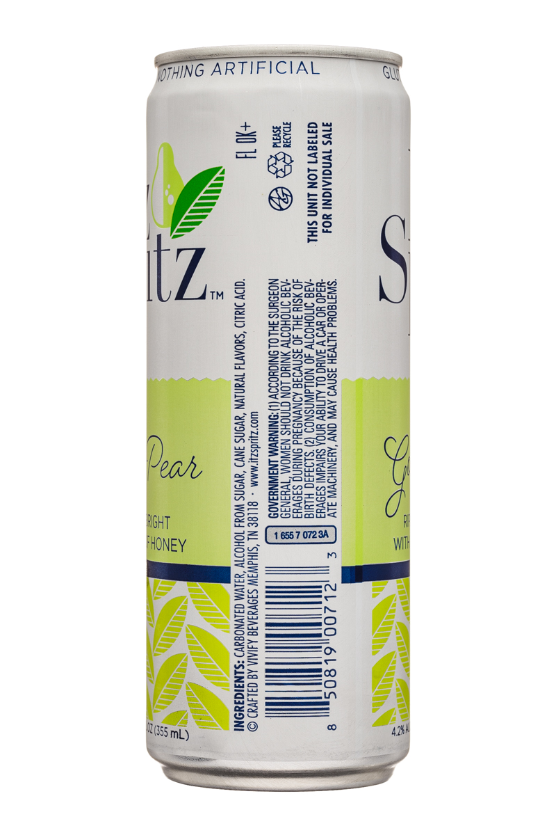 Itz Spritz Golden Pear 6 Pack Cans