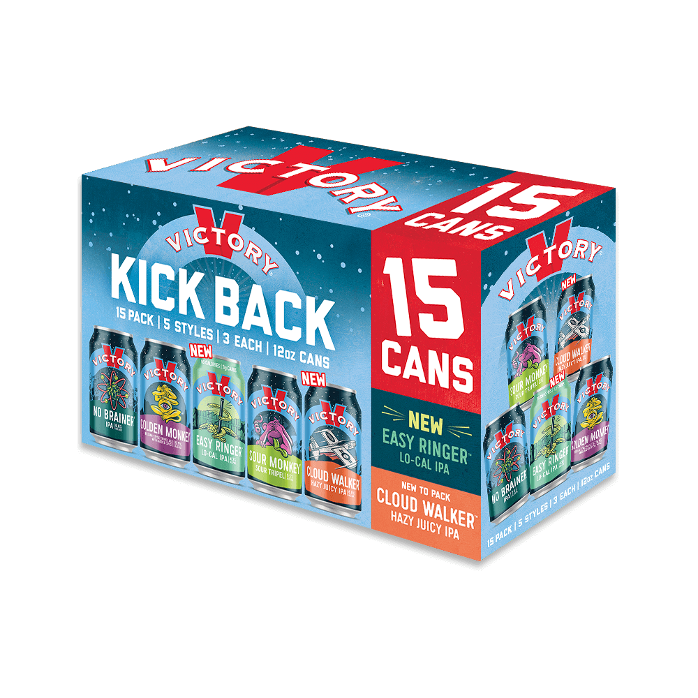 Victory Kick Back Varity 15 Pack Cans