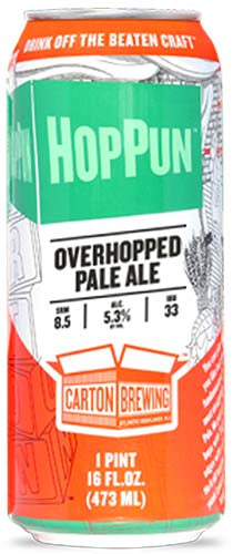 Carton Hoppun 4 Pack Cans