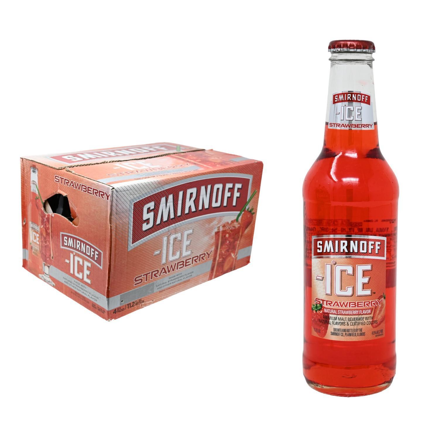 Smirnoff Ice Strawberry Lmn Can