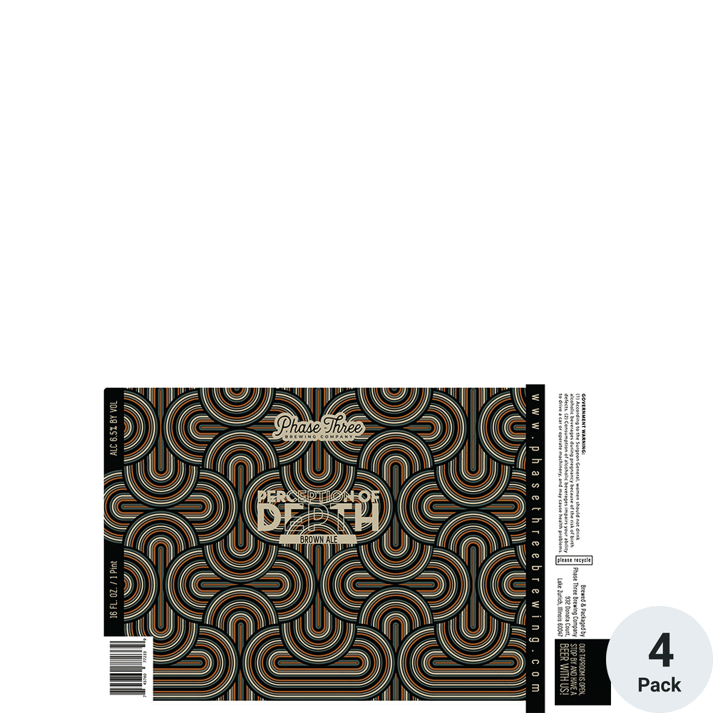 Three 3's Depth Perception 1/6 Keg
