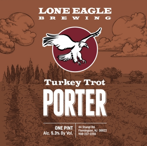 Lone Eagle Turkey Porter 4 Pack Cans