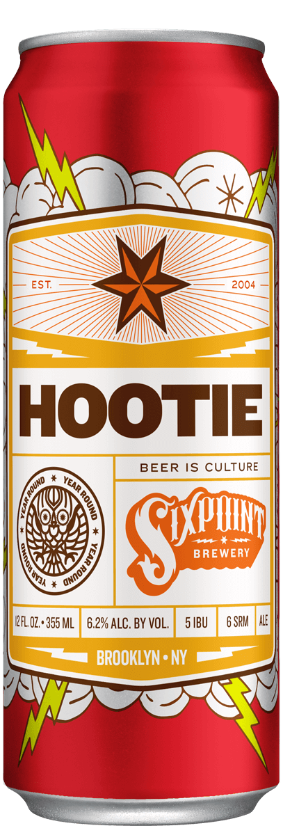 Six Point Hootie 4 Pack Cans