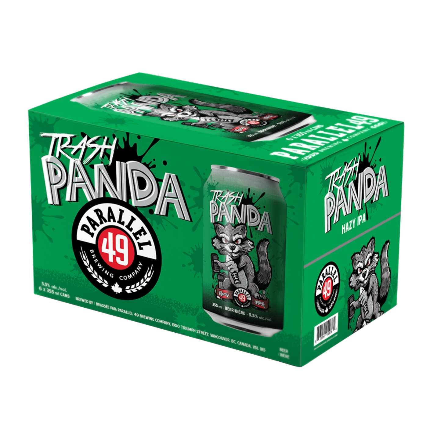 Parallel 49 Trash Panda 4 Pack Cans