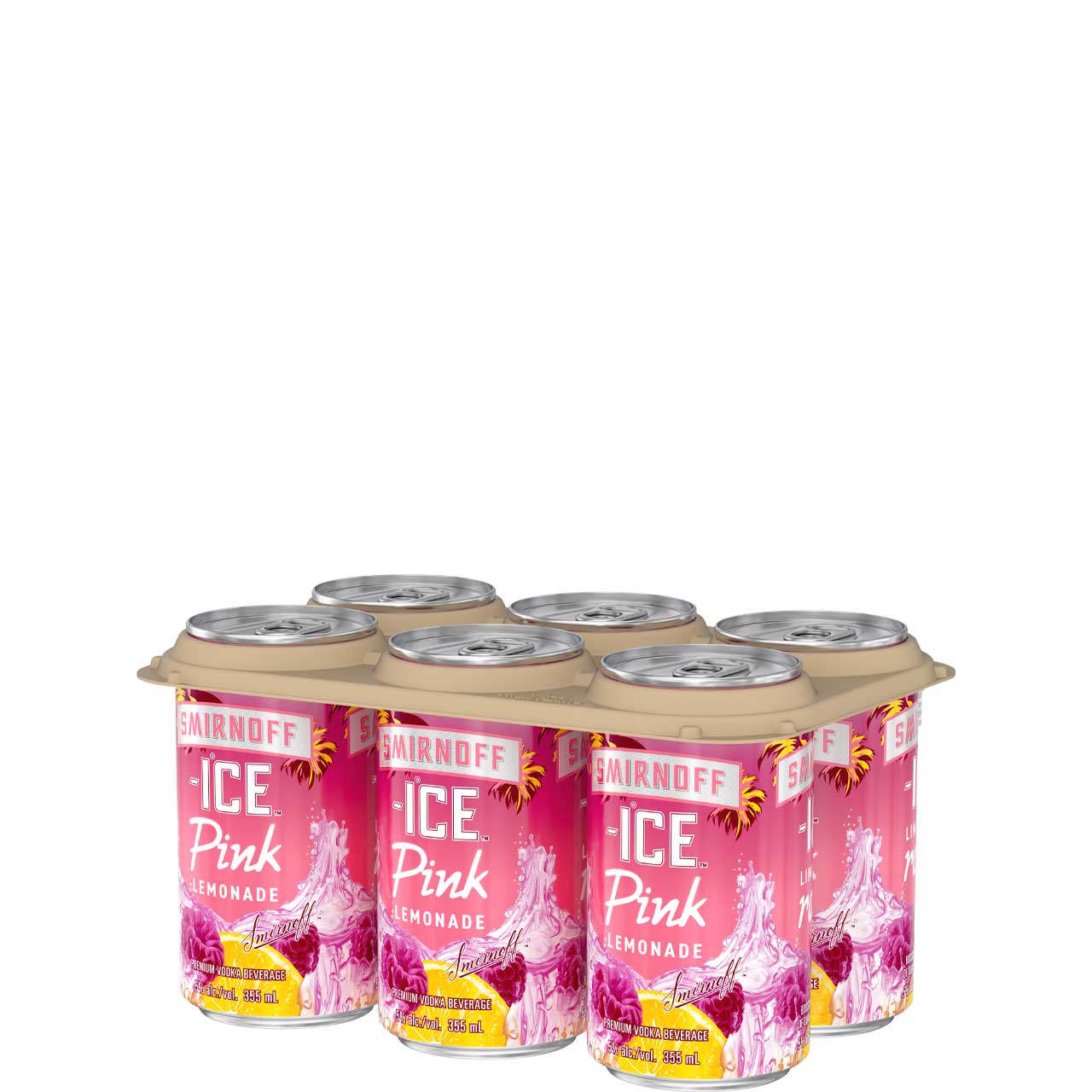 Smirnoff Spikd Bery Lemonade 6 Pack Cans