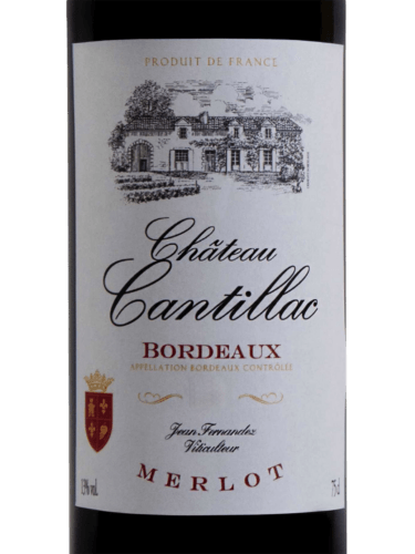 Chateau Cantillac Bordeaux Red