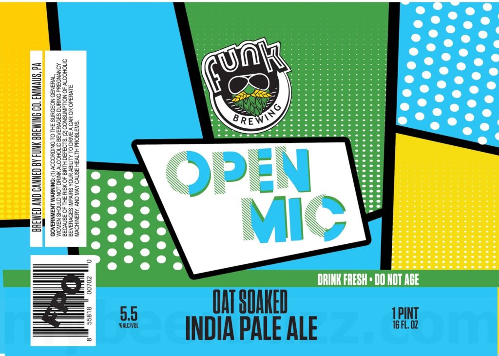 Funk Brew Open Mic 4 Pack Cans