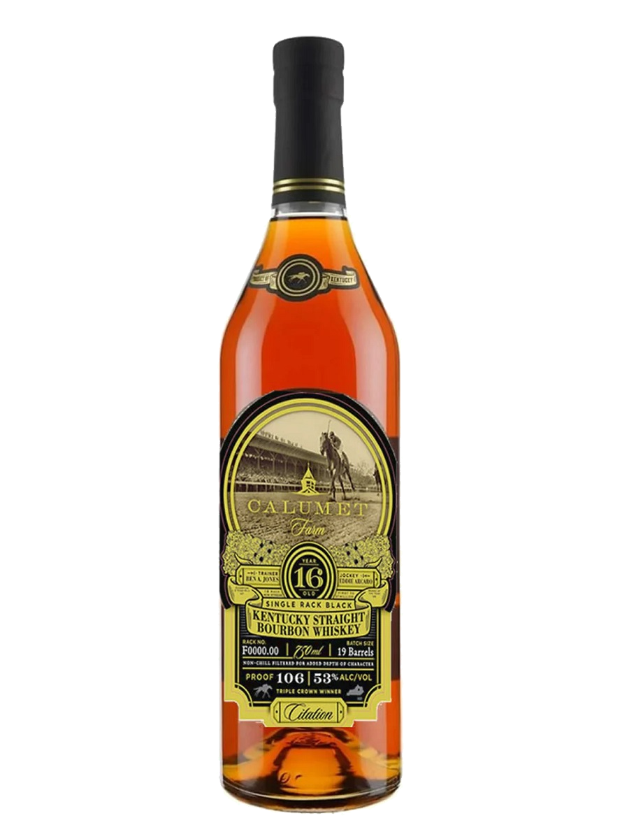Calumet Farm Single Rack Black Bourbon