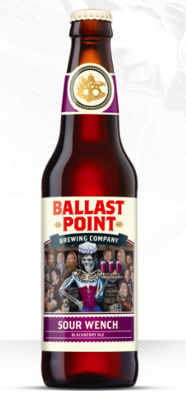 Ballast Pt Sour Wench 4 Pack Bottles