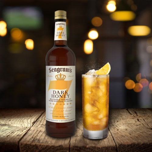 Seagram Seven Dark Honey Whisky Blended