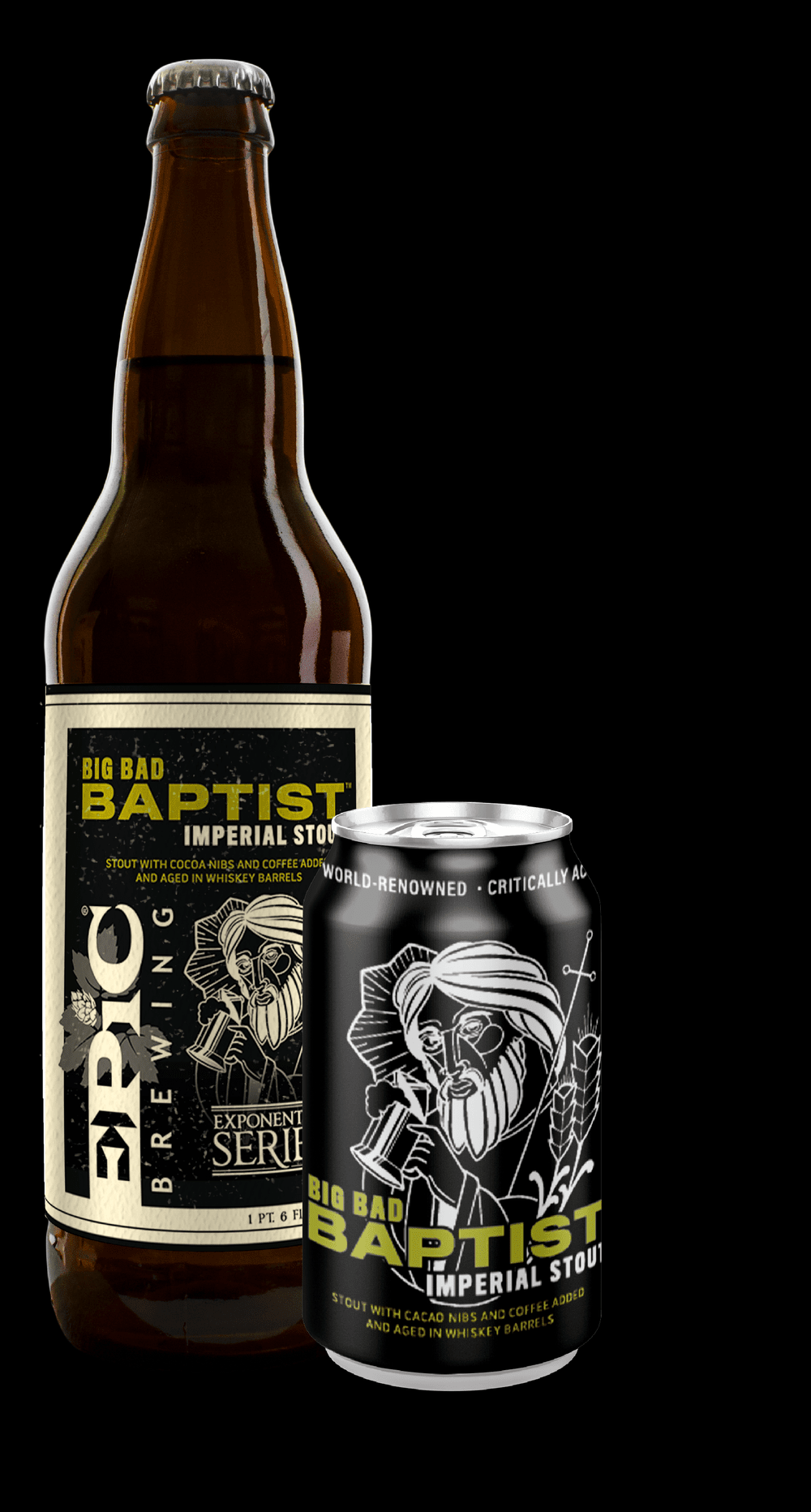 Epic Brew Big Bad Baptista Bottle