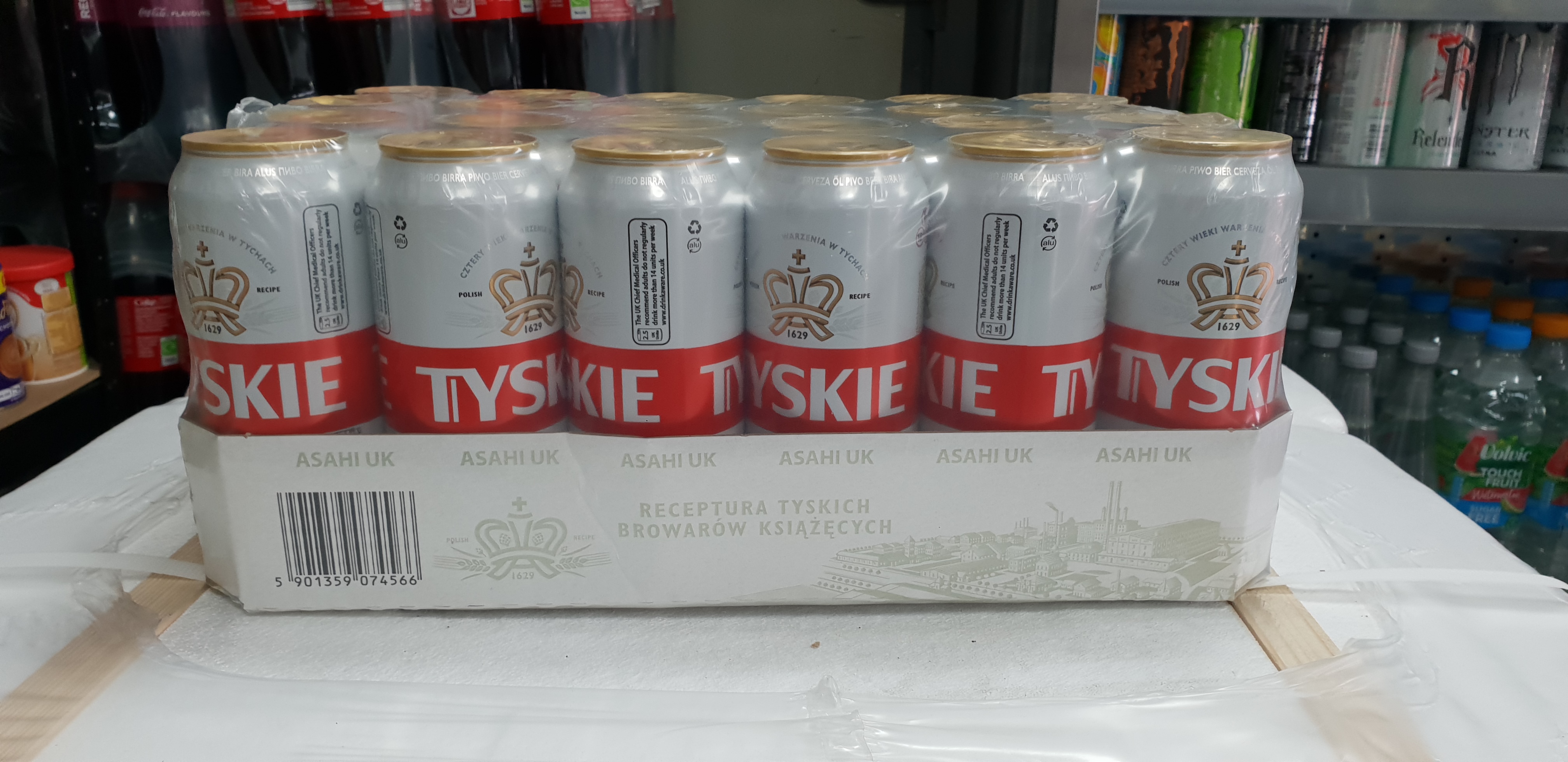 Tyskie 4 Pack Cans