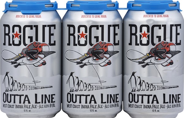 Rogue Outta Line IPA 6 Pack Cans